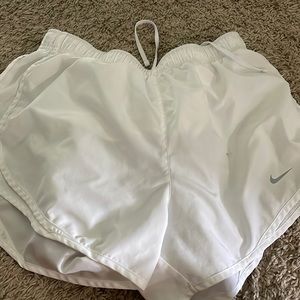 White running shorts!
